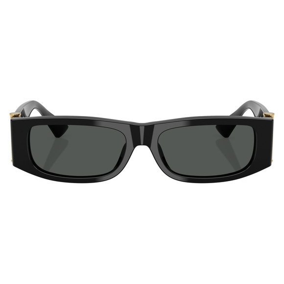 NWT Versace VE4476U Black Rectangle 55mm Sunglasses